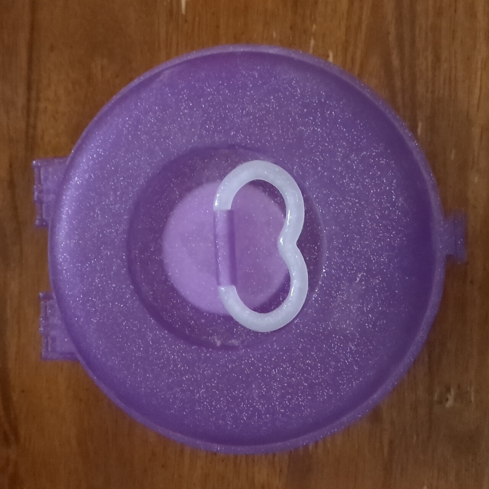 Mix&Match 3/$25 - Sparkly Purple Organization / Storage Box